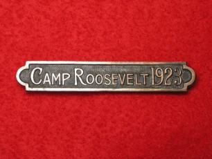 1923 Camp Roosevelt Pin