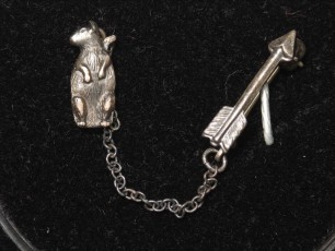 OA Hanigus Lodge Silver Brotherhood Totem Pin