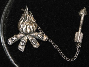 OA Kola Lodge # 464 Silver Brotherhood Pin