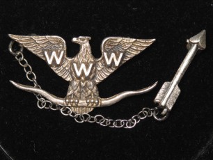 Nishkin Halupa A Pe Lachi Lodge # 227 Silver Brotherhood Pin