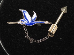 OA Shu Shu Gah Lodge Silver Brotherhood Totem Pin