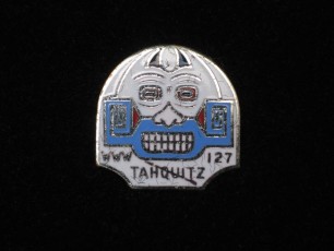 127 Tahquitz Lodge Silver Totem Pin
