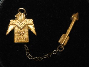 OA Wagion Lodge # 6 Gold Brotherhood Totem Pin