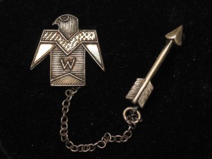 OA Wagion Lodge # 6 Silver Brotherhood Totem Pin